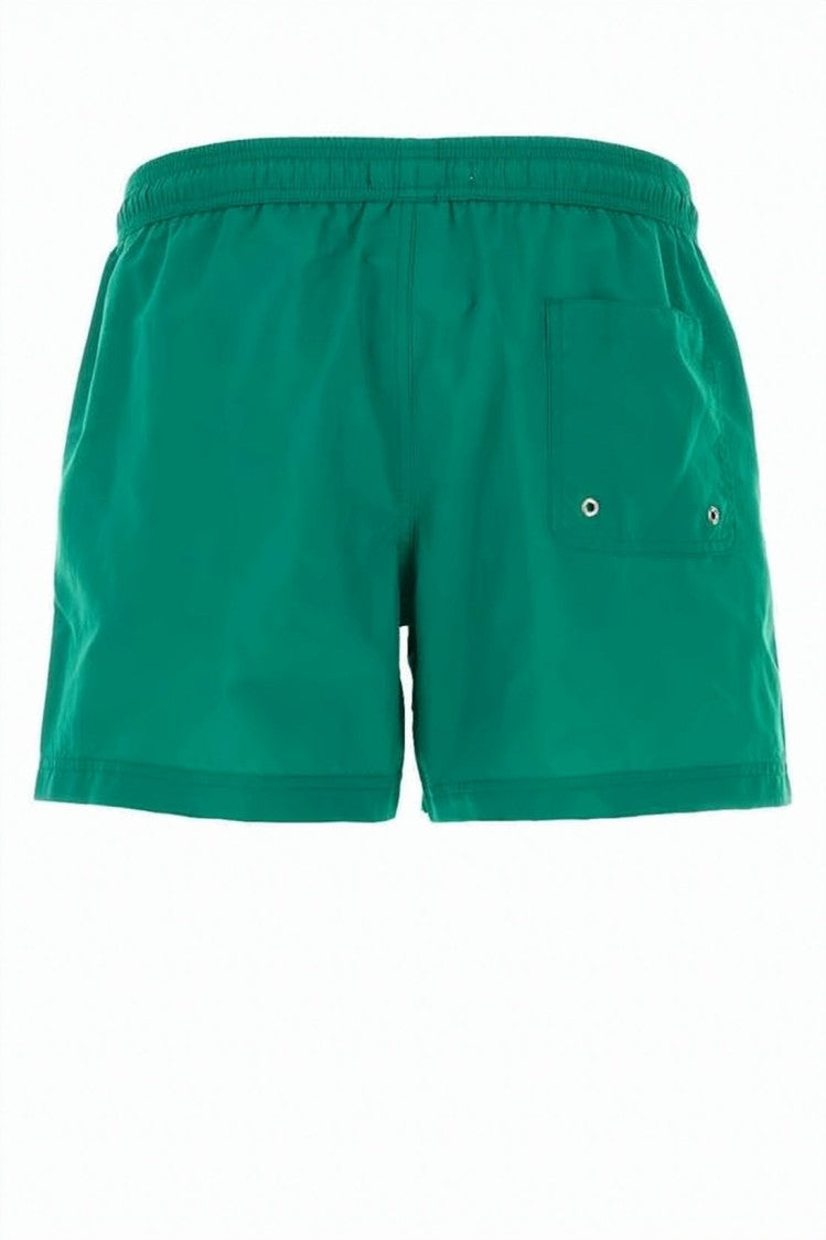 Gimaguas Vibrant Green Polyamide Shorts