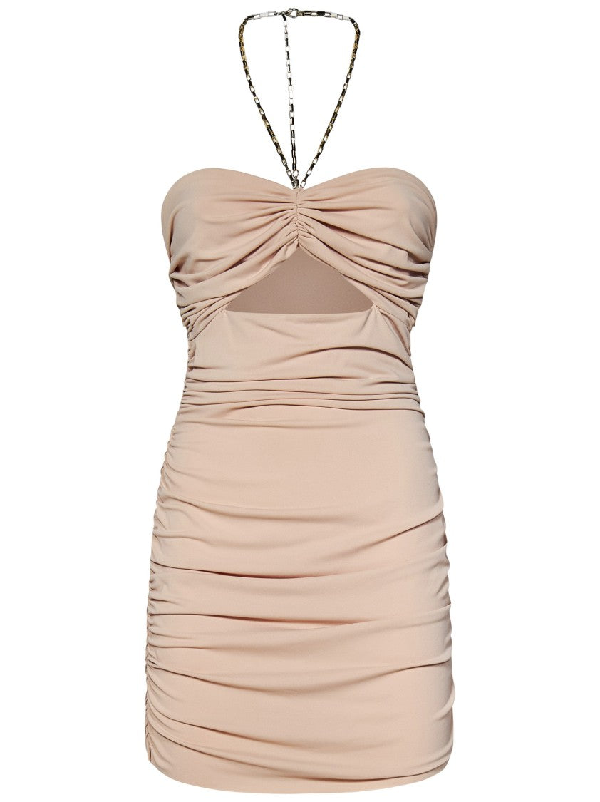 Amen Nude Pink Mini Dress