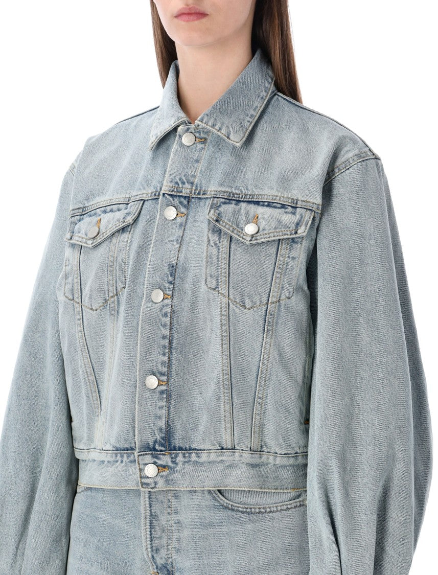Haikure Simon Light-Wash Denim Jacket