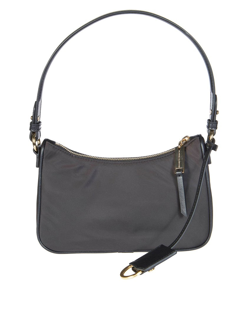 Elisabetta Franchi Smooth Matte Single Top Handle Handbag