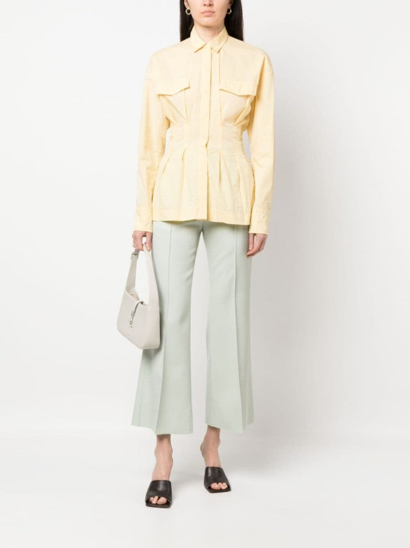 Lanvin Cropped Flared Trousers