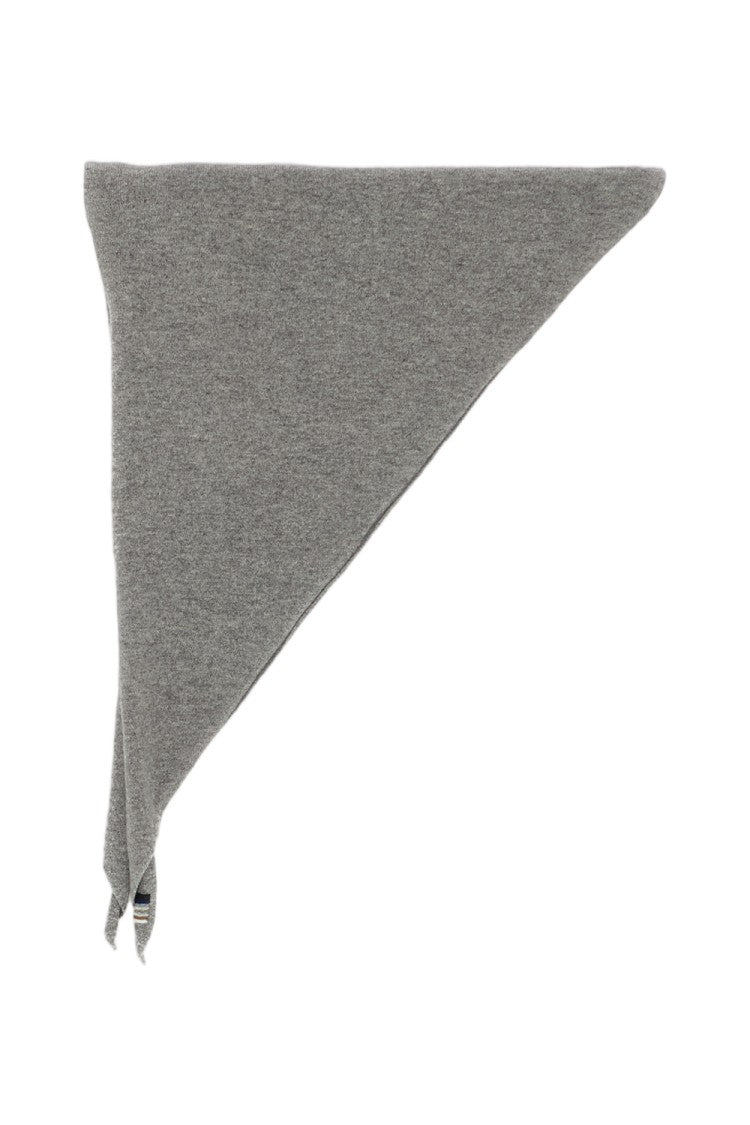 Extreme Cashmere Grey Bandana Cashmere-Blend Triangle Scarf