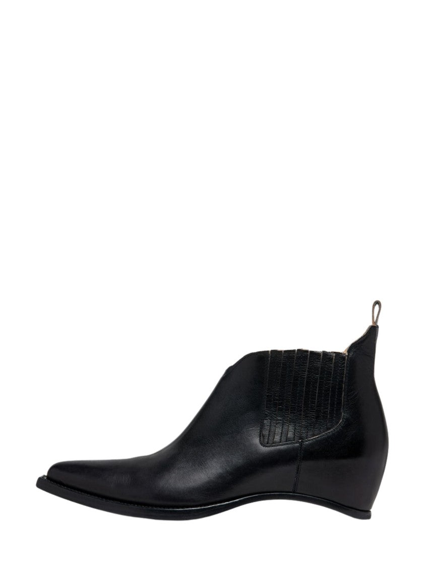 Maison Margiela Heel-Less Black Western Chelsea Boots