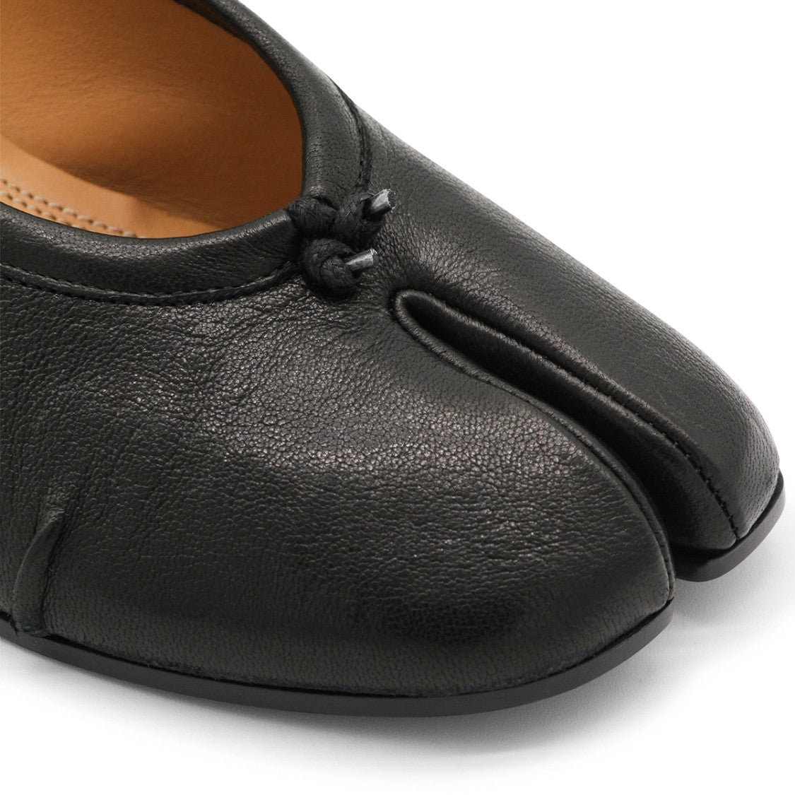 Maison Margiela Black Leather Pumps