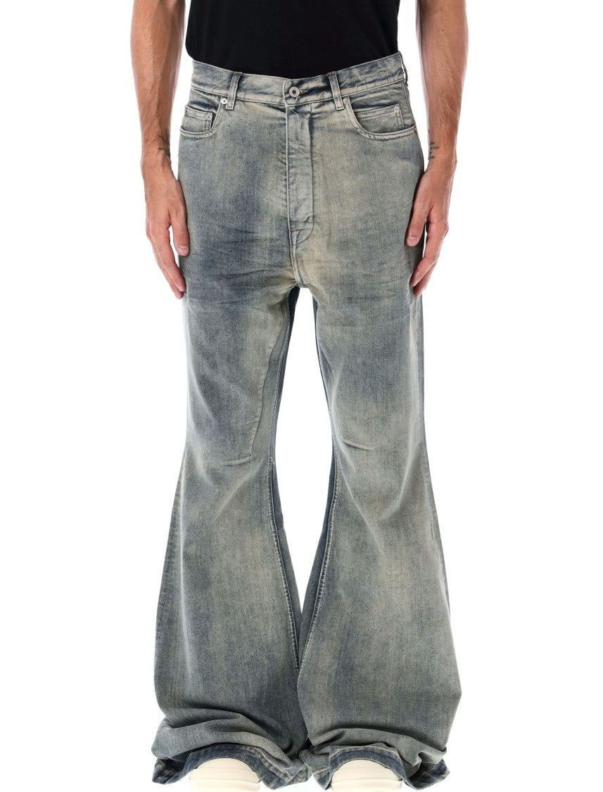 Drkshdw By Rick Owens Mineral Pearl Bolan Bootcut Jeans