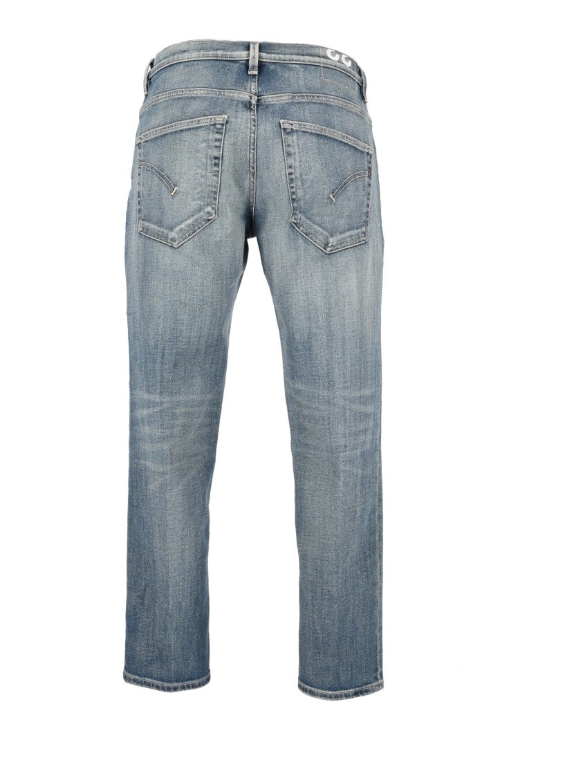 Dondup Brighton Mid-Rise Tapered Jeans