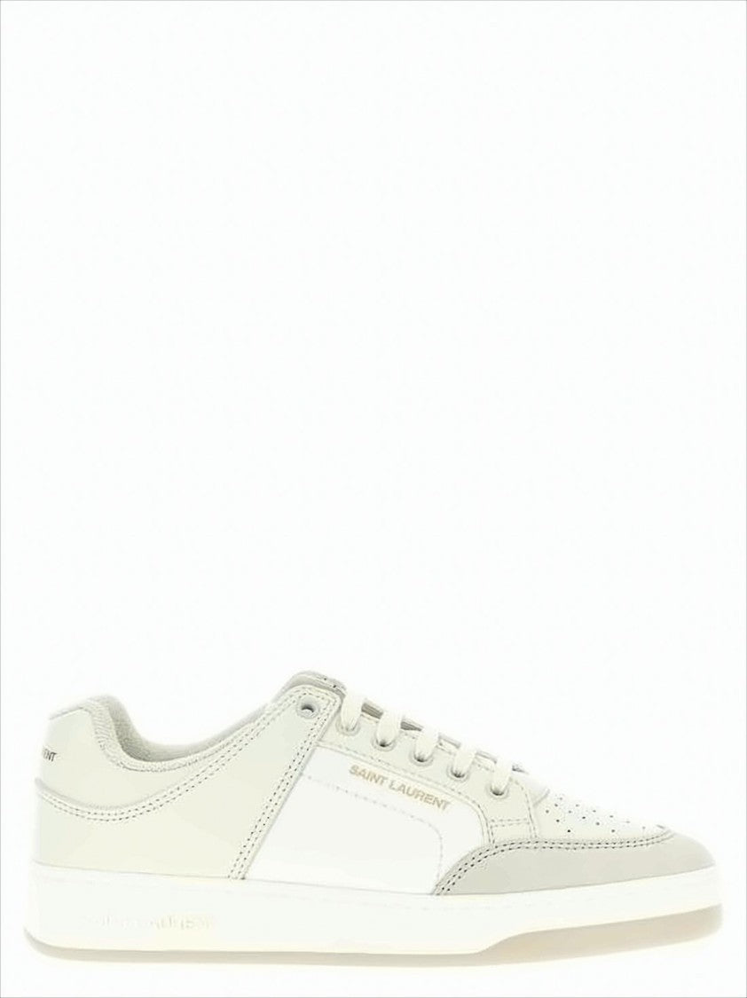 Saint Laurent Low-Top Sneakers With Gold Lettering