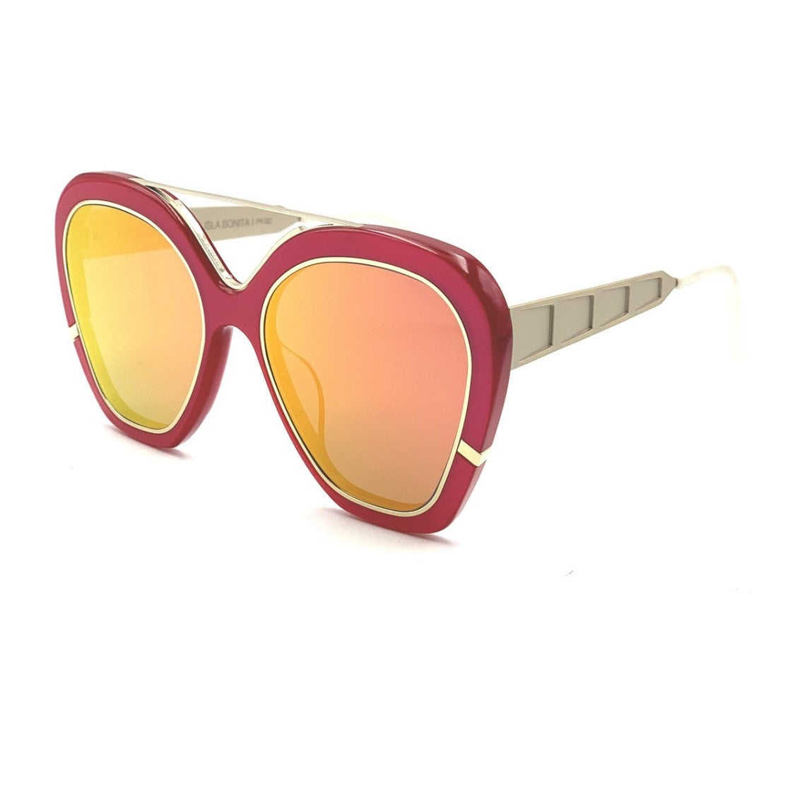 Irresistor Pink La Isla Bonita Oversized Cat-Eye Sunglasses
