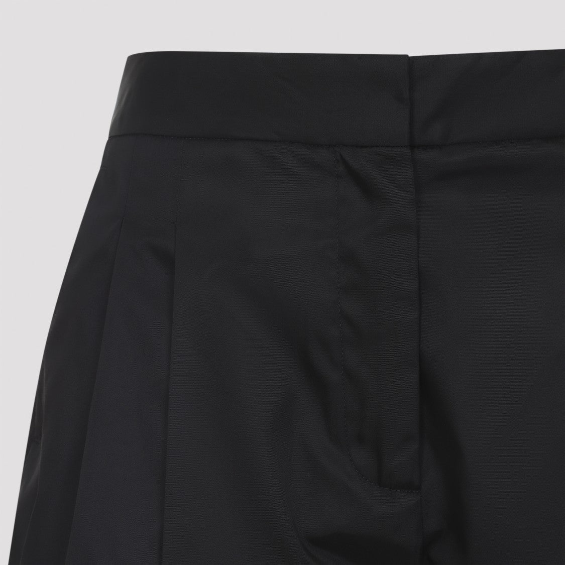 Alaïa High-Waist Wide-Leg Trousers With Pleated Detailing