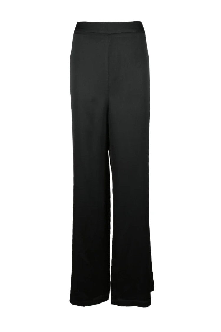 Twins Fantasy Versatile Black Trousers With Straight-Leg Silhouette