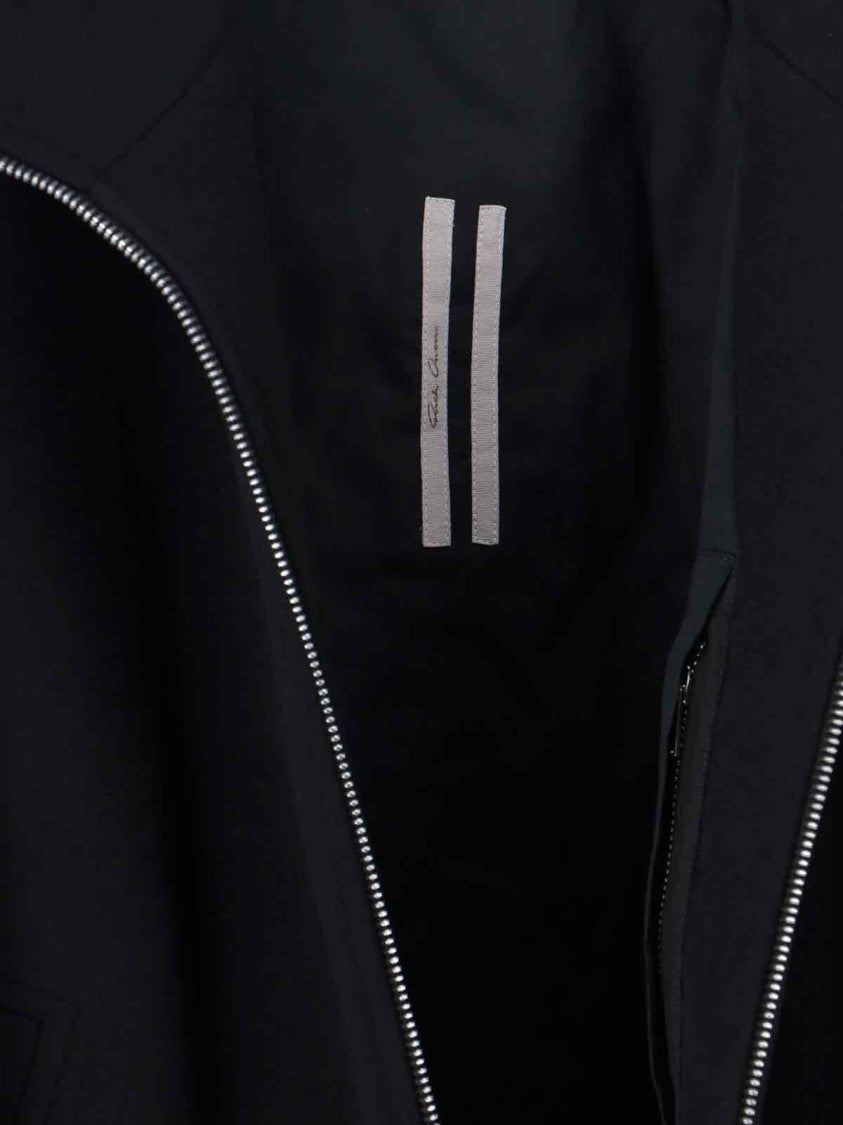 Rick Owens Structured Black Jacket With Minimalist Design