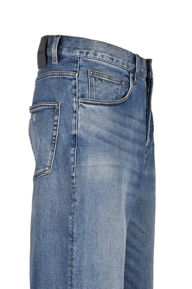 Emporio Armani Loose Fit Jeans - Light Blue