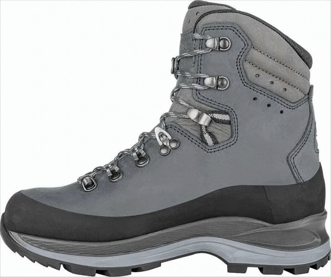 Lowa High-Top Hiking Boots With Rugged Design