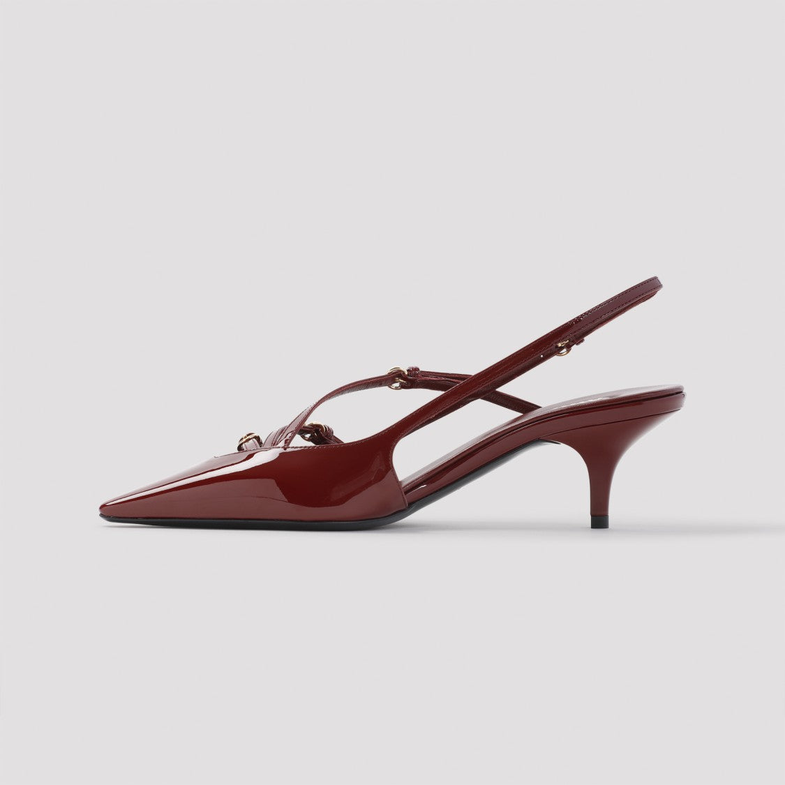 Miu Miu Red Patent Calf Leather Pumps