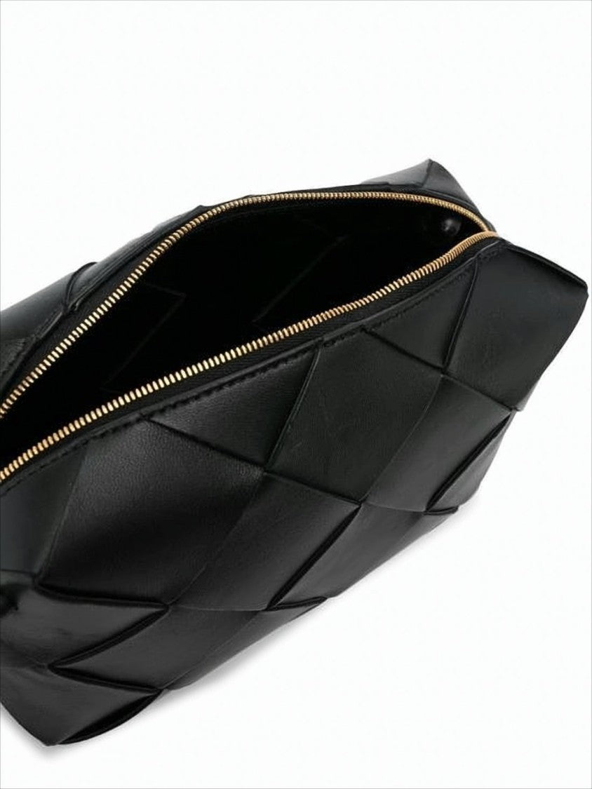 Bottega Veneta Rectangular Padded Lambskin Shoulder Bag