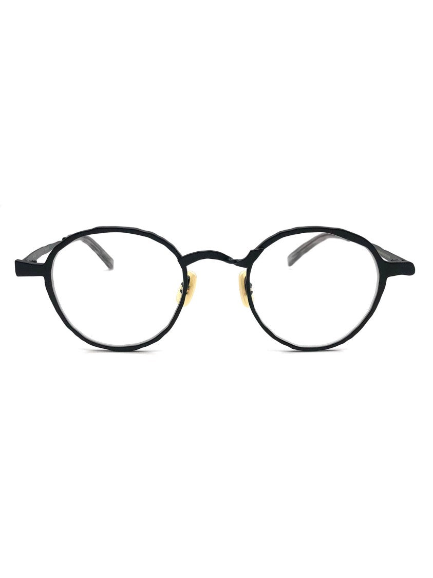 Masahiromaruyama Black Mm/0092 No.1 Rounded Metal Frames