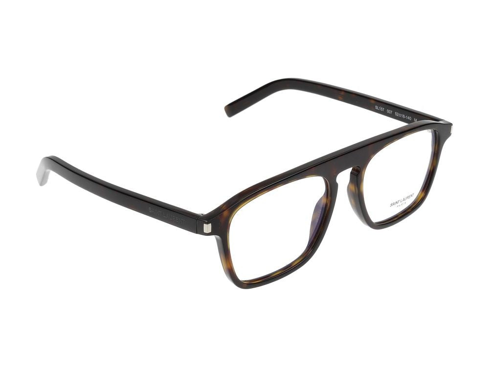 Saint Laurent Eyeglasses Sl 157 007 Havana Havana Transpa 52/18/140