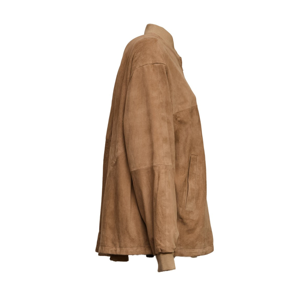 Department Five Unwashed Suede Bomber Jacket
