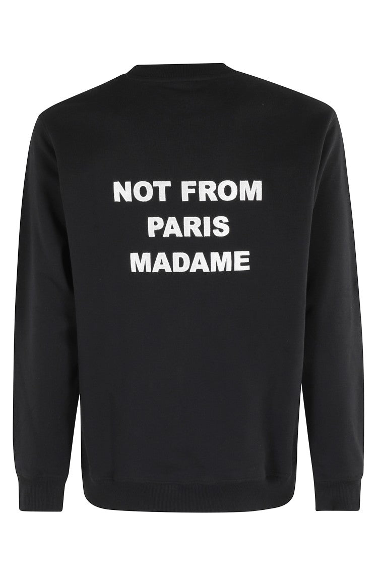 Drôle De Monsieur Slogan Sweatshirt