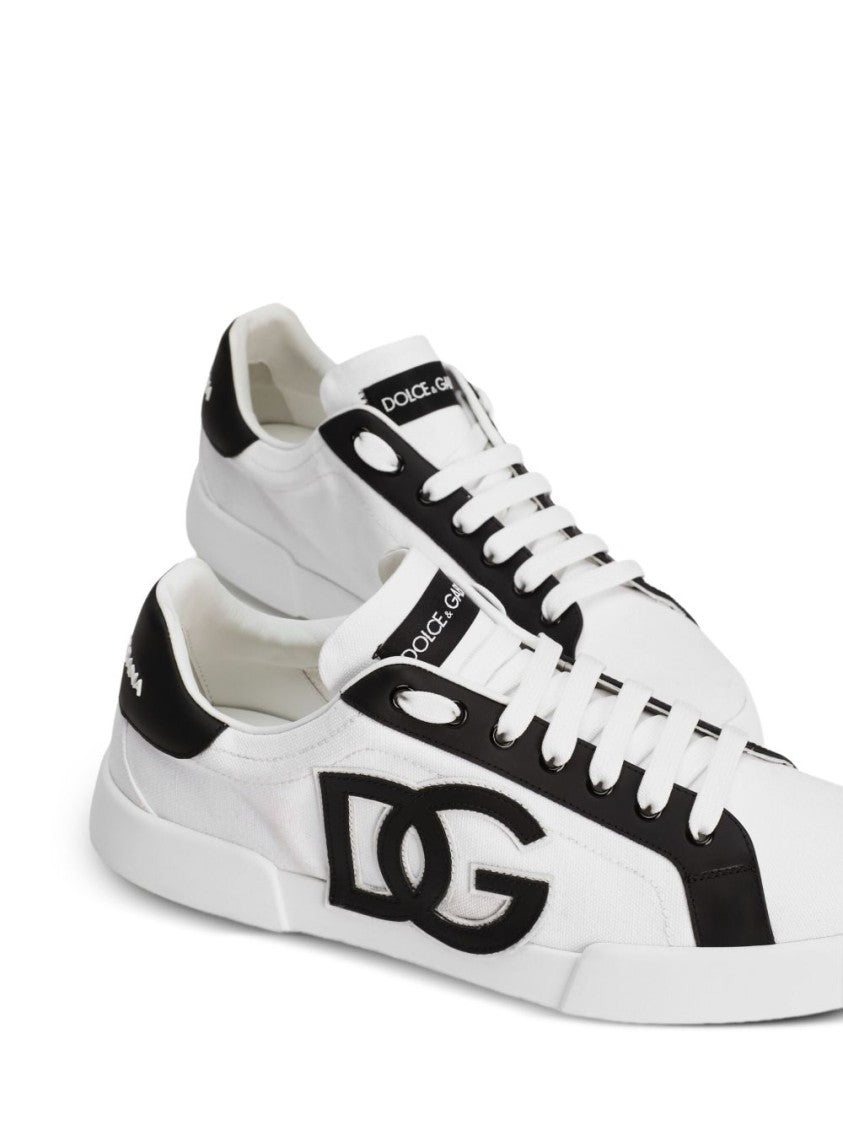 Dolce & Gabbana Low-Top Sneakers In Cotton