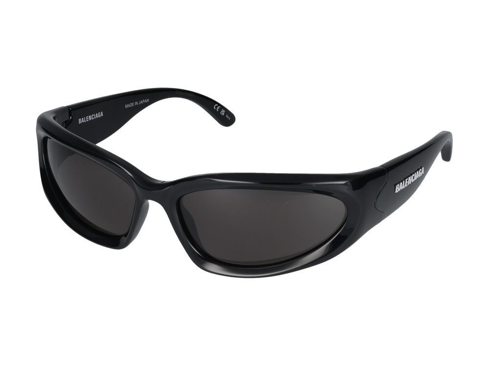 Balenciaga Sunglasses Bb0157s 001 Black Black Grey 65/17/125