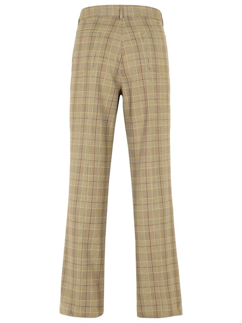 Amiri Beige Virgin Wool Blend Trousers