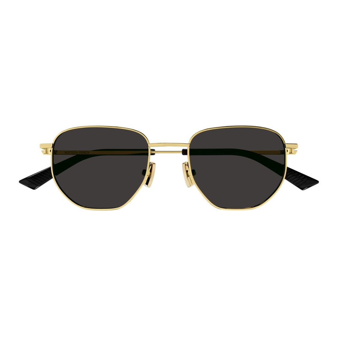 Bottega Veneta Bv1301s Gold Metal Frame Sunglasses