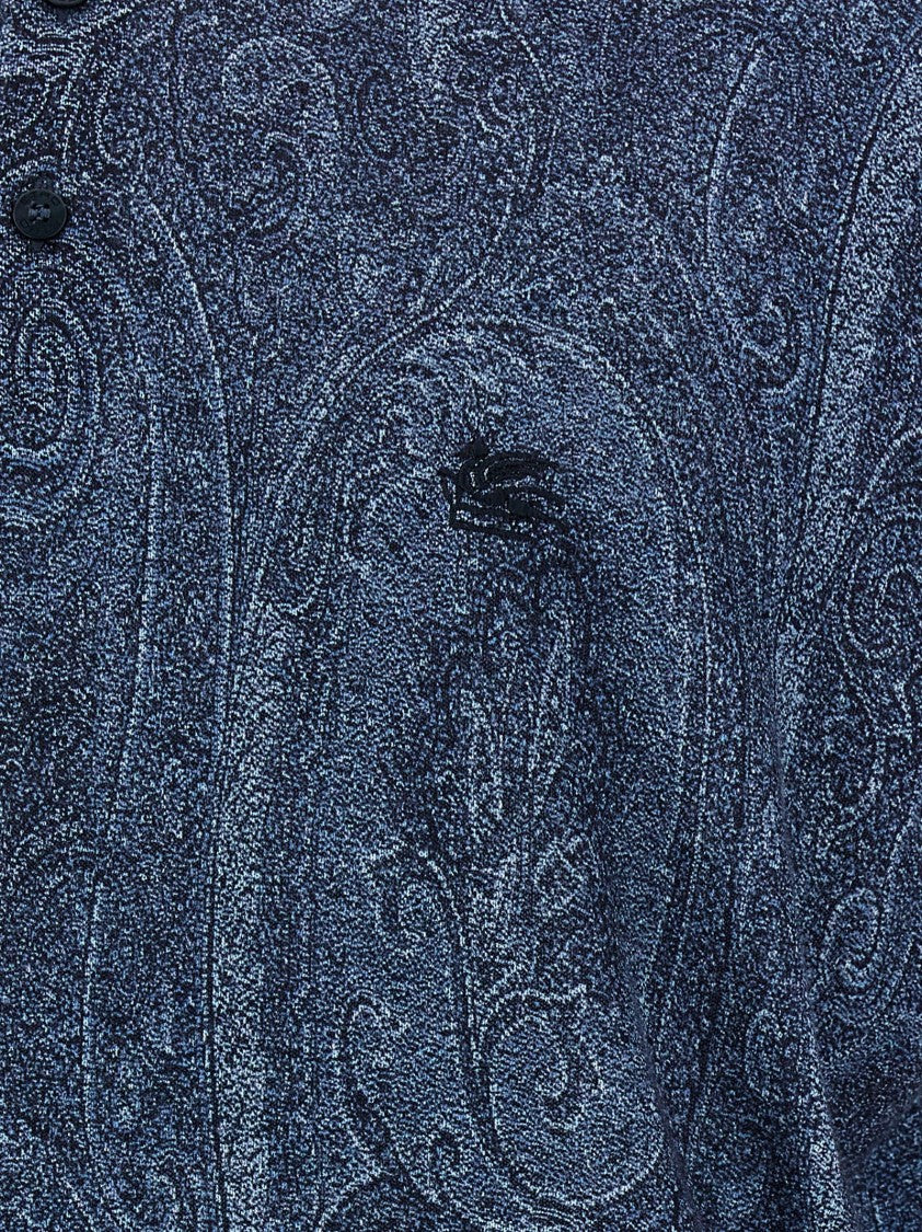 Etro Paisley' Polo Shirt