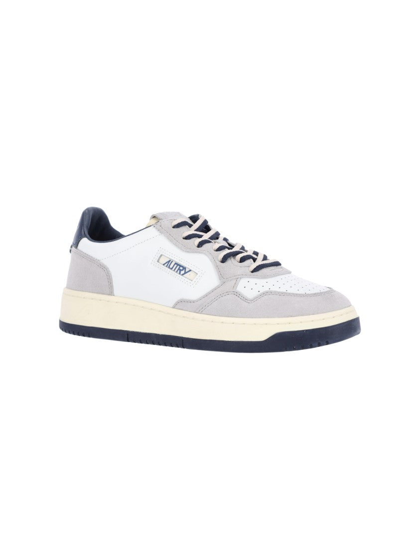 Autry Low-Top Sneakers With Suede And Smooth Paneling
