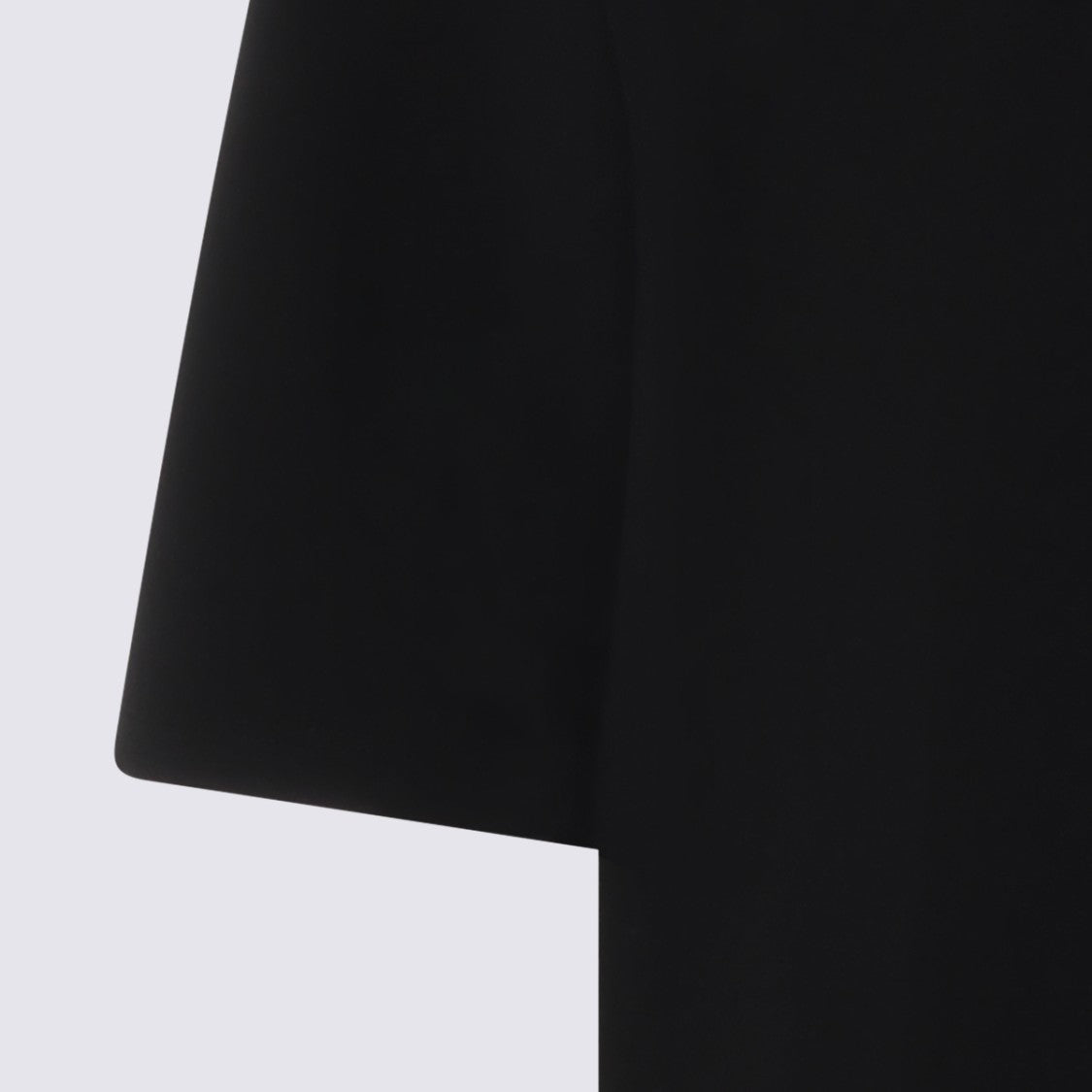 Rick Owens Oversized Black Cotton T-Shirt