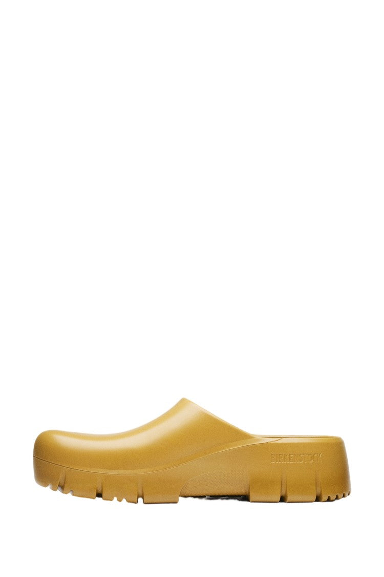 Birkenstock Water-Repellent Rubber Super Birki Sabots With Patterned Footbed
