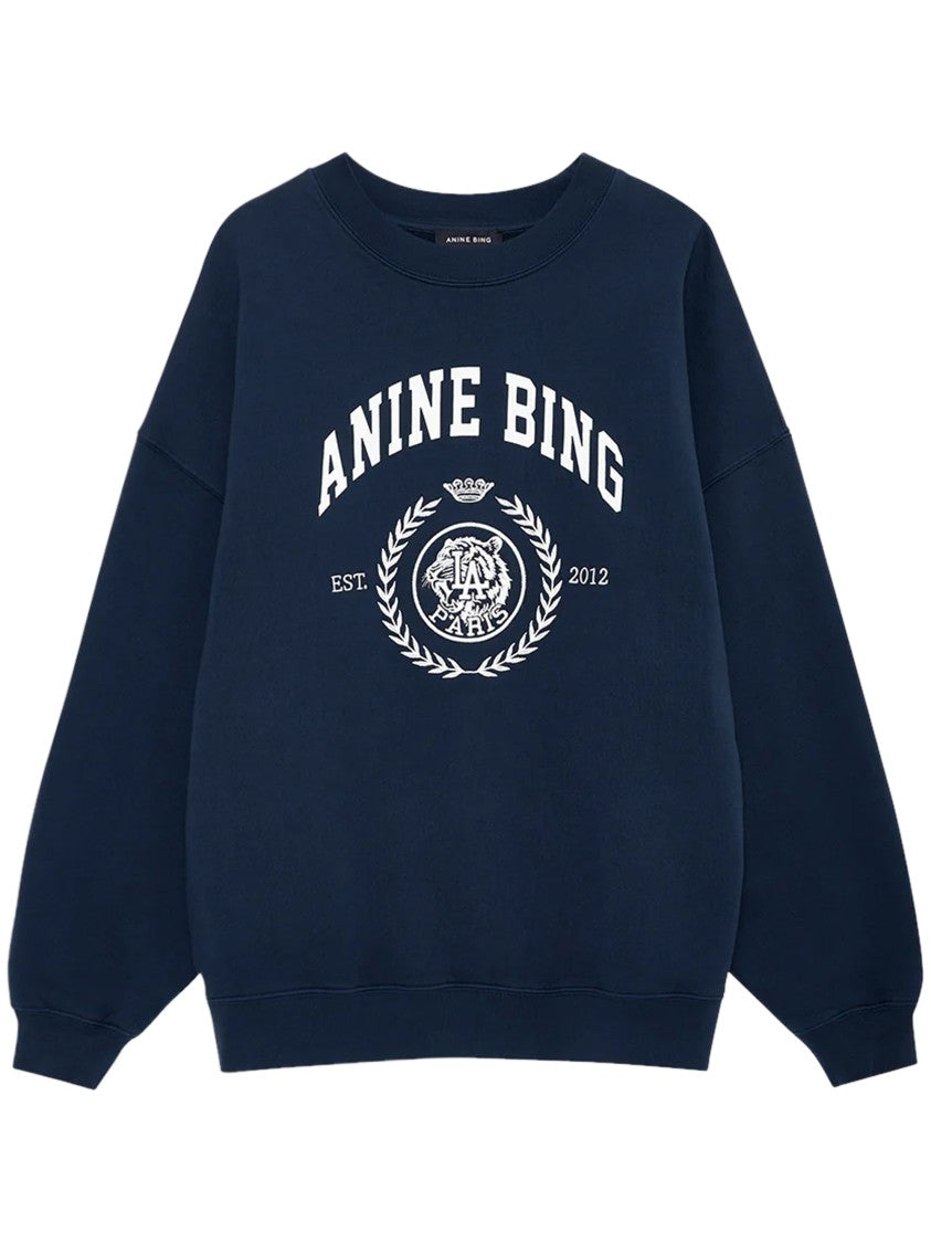 Anine Bing Miles Sweatshirt Collegiate Printed Sweatshirt