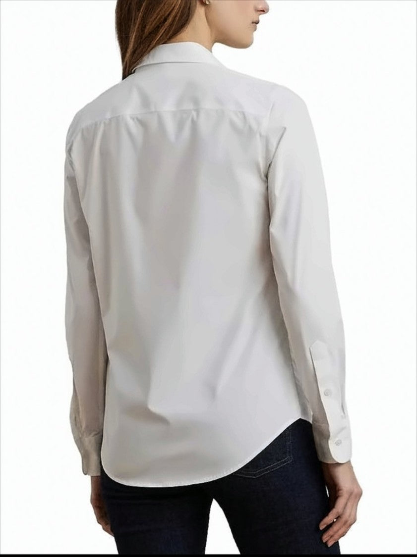Polo Ralph Lauren Crisp White Long-Sleeved Shirt