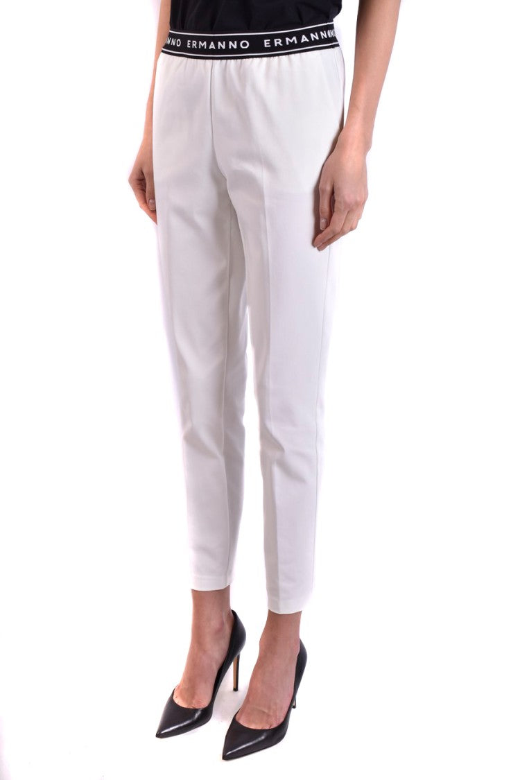 Ermanno Cropped Trousers With Tapered Fit