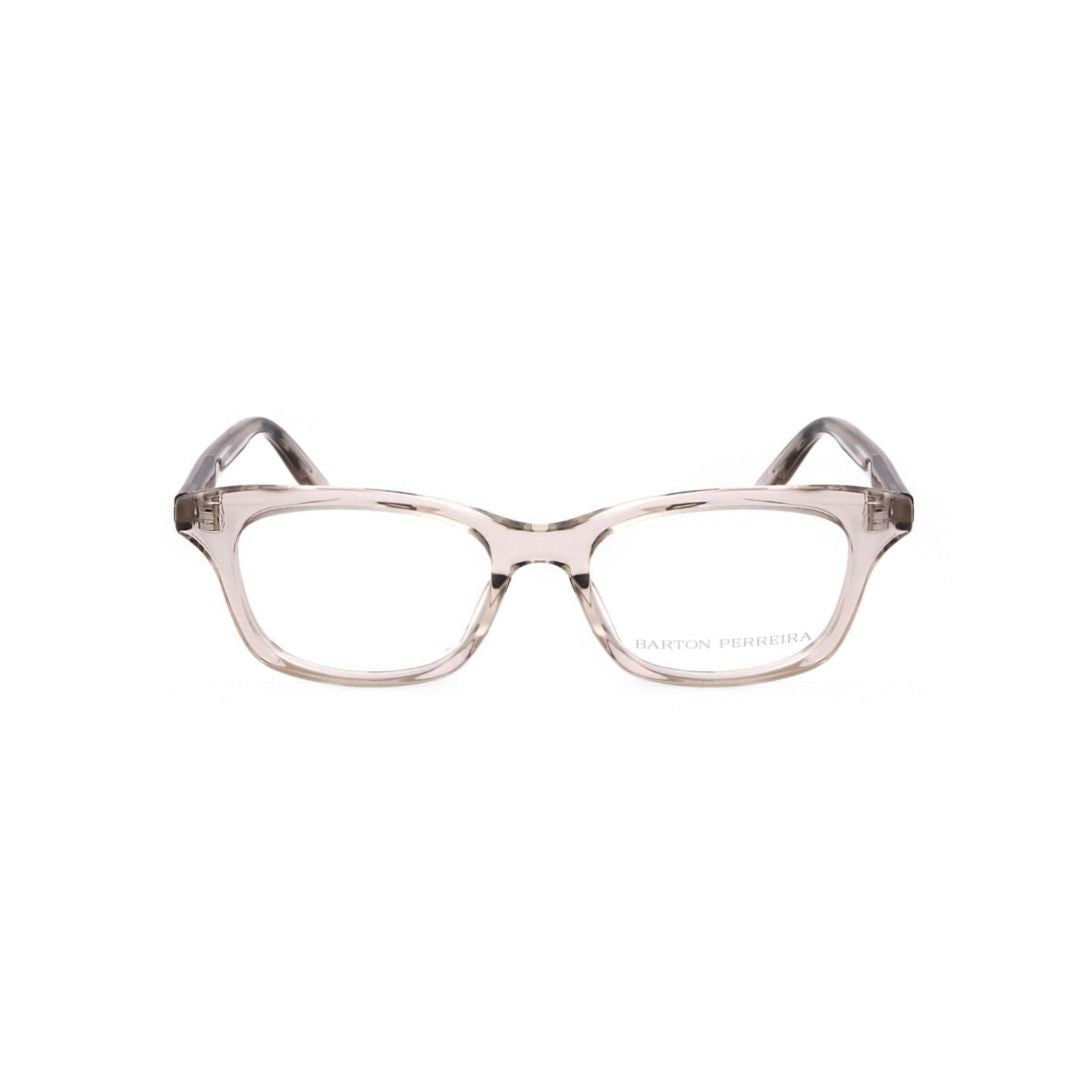Barton Perreira Bp5276 471Cq Translucent Rectangular Eyeglasses With Rounded Edges