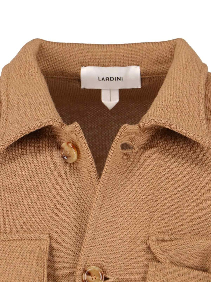 Lardini Virgin Wool Jacket – Beige