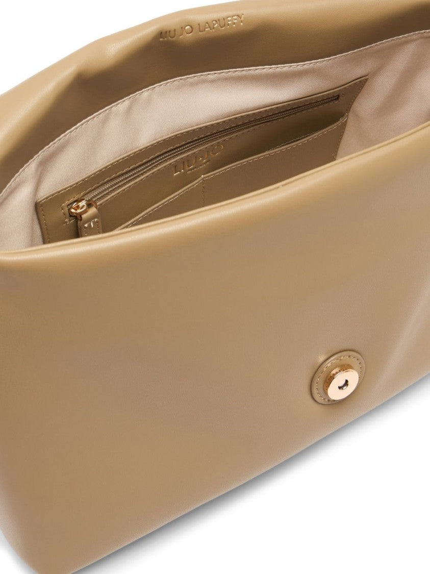 Liu Jo Light Brown Braided Chain Utility Bag