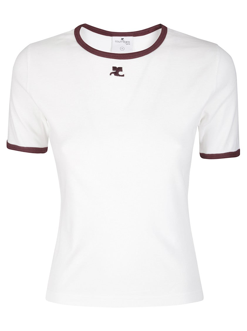 Courrèges Signature Contrast T-Shirt