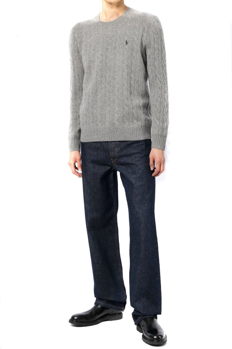Polo Ralph Lauren Cable Knit Grey Knitwear