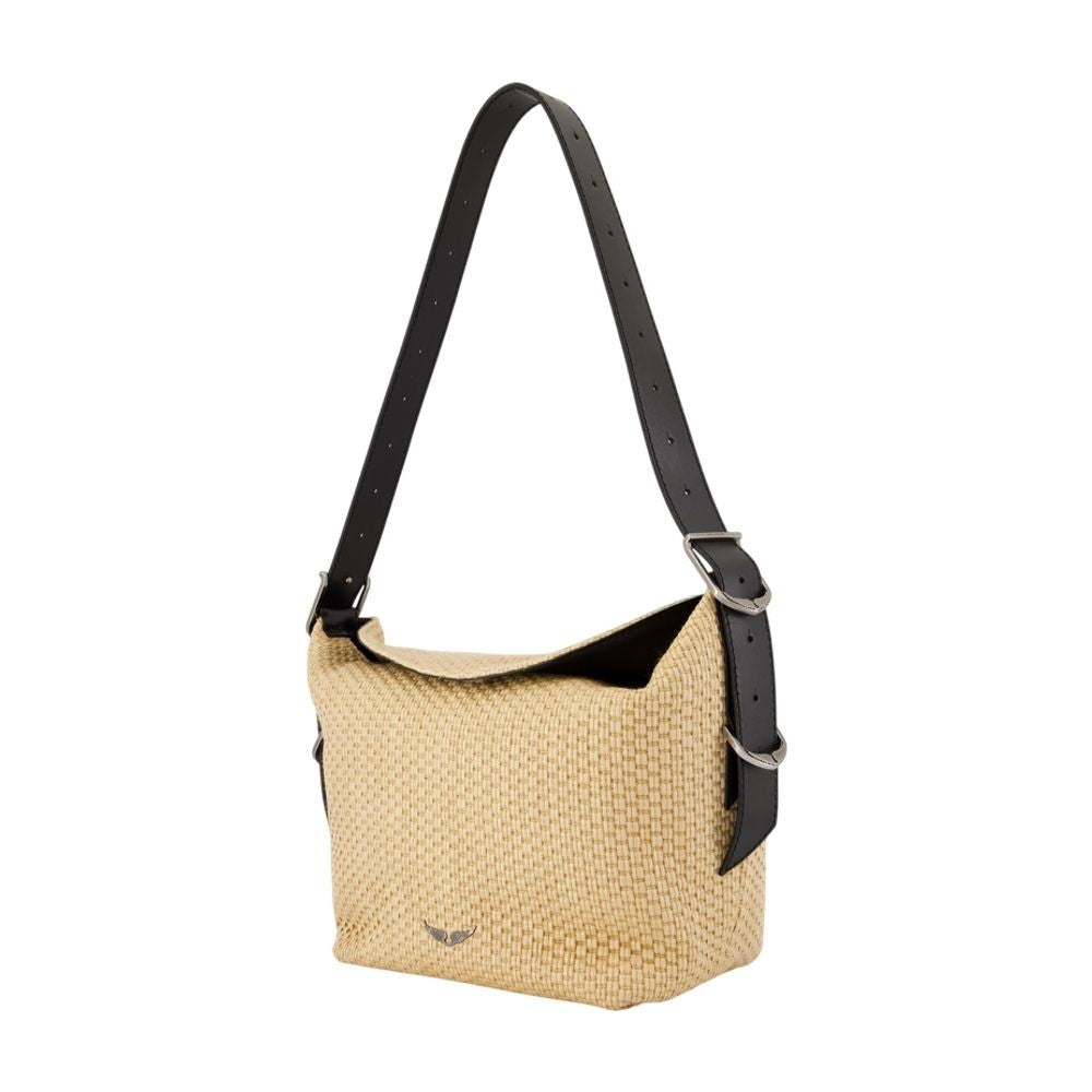 Zadig & Voltaire Jane Panier Shoulder Bag - Cotton - Beige