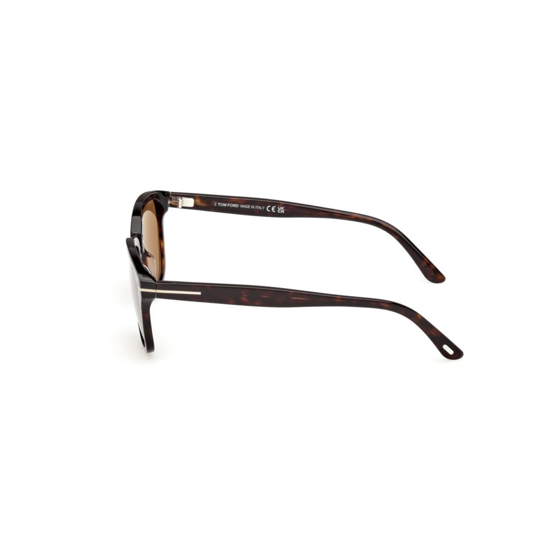Tom Ford Ft1213 Classic Square Tortoiseshell Frame Sunglasses