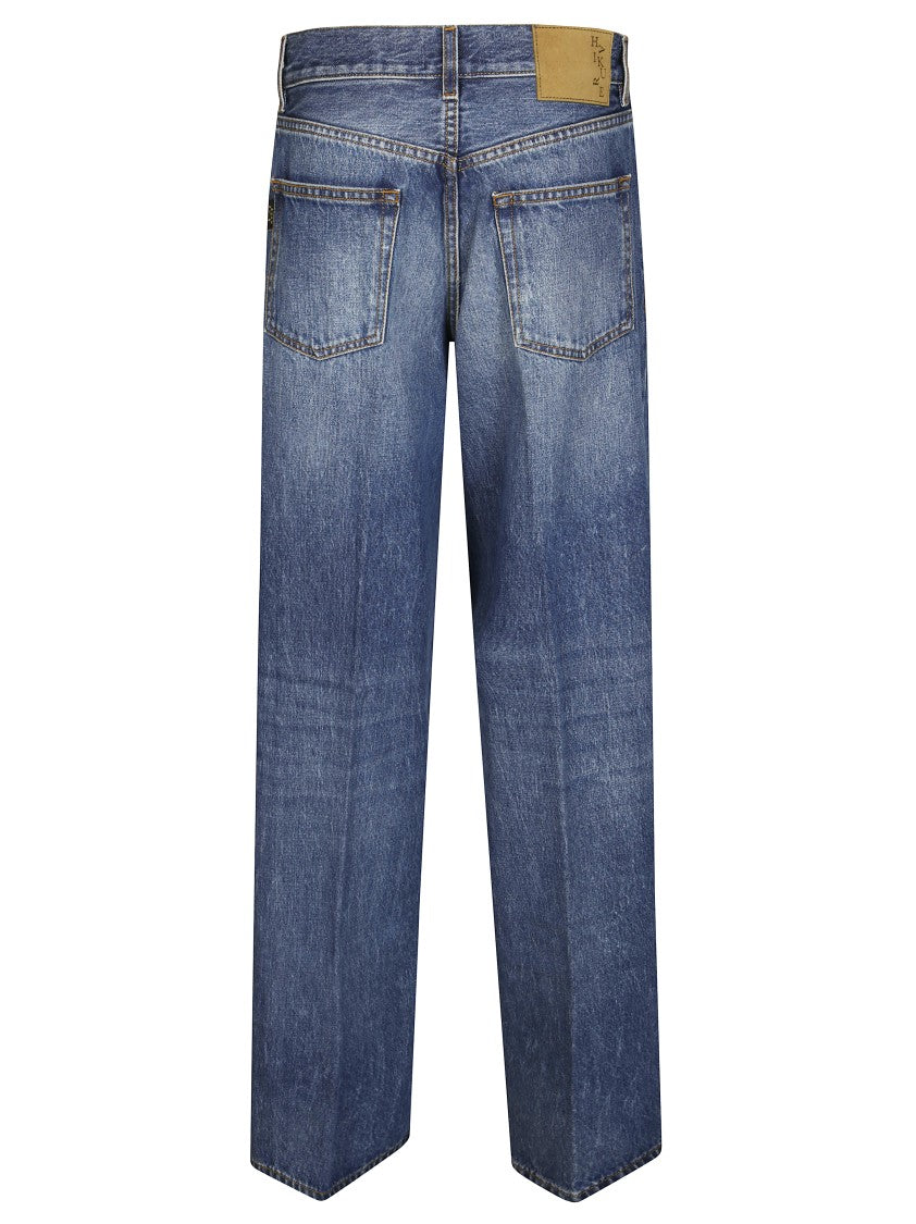 Haikure Wide-Leg Jeans With Classic Five-Pocket Design