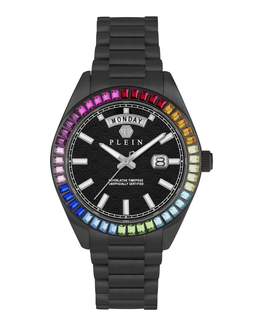 Philipp Plein Date Superlative Crystal Watch