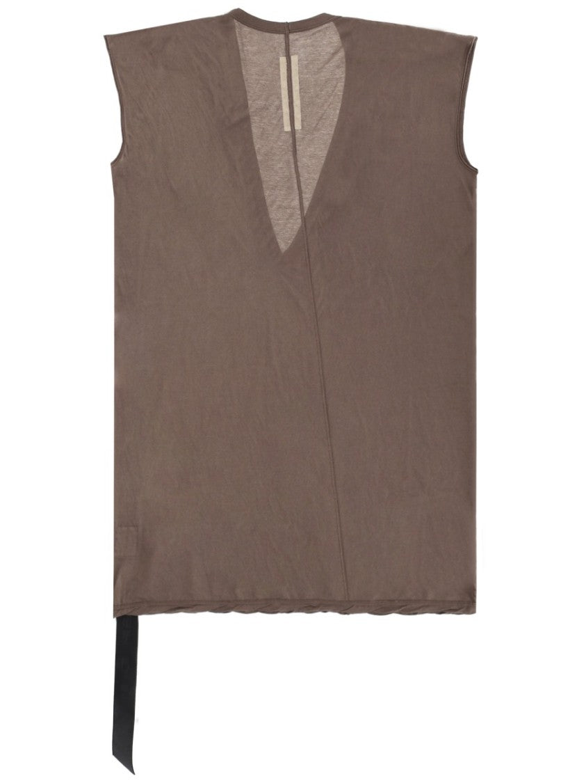 Drkshdw By Rick Owens Dylan T Cotton Loose Boxy Tank Top