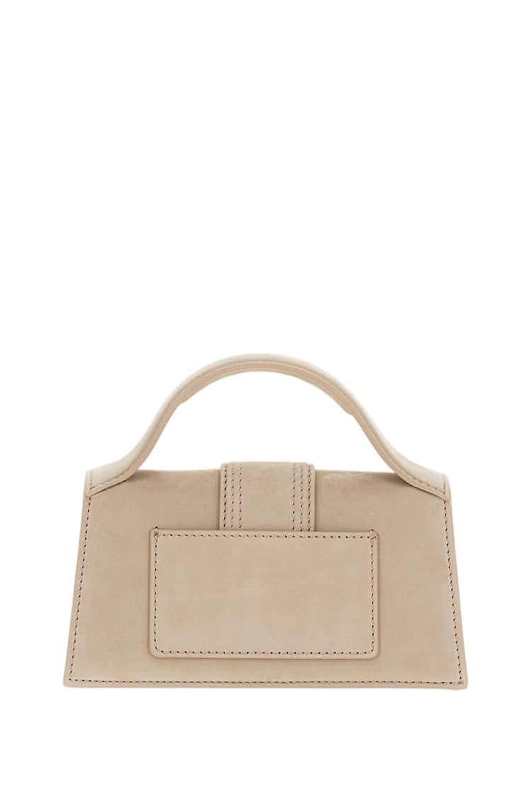 Jacquemus Beige Le Bambino Suede Shoulder Bag