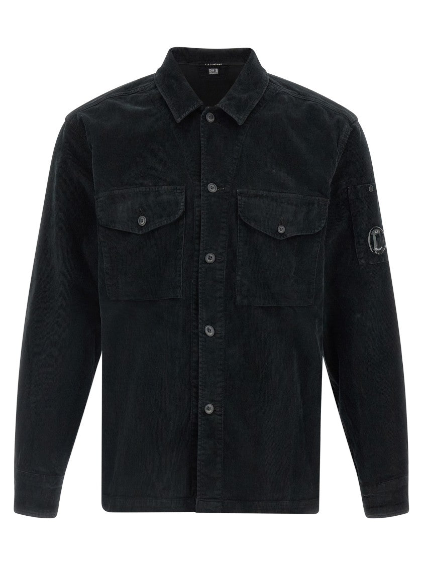C.P. Company Ribbed Velvet Overshirt