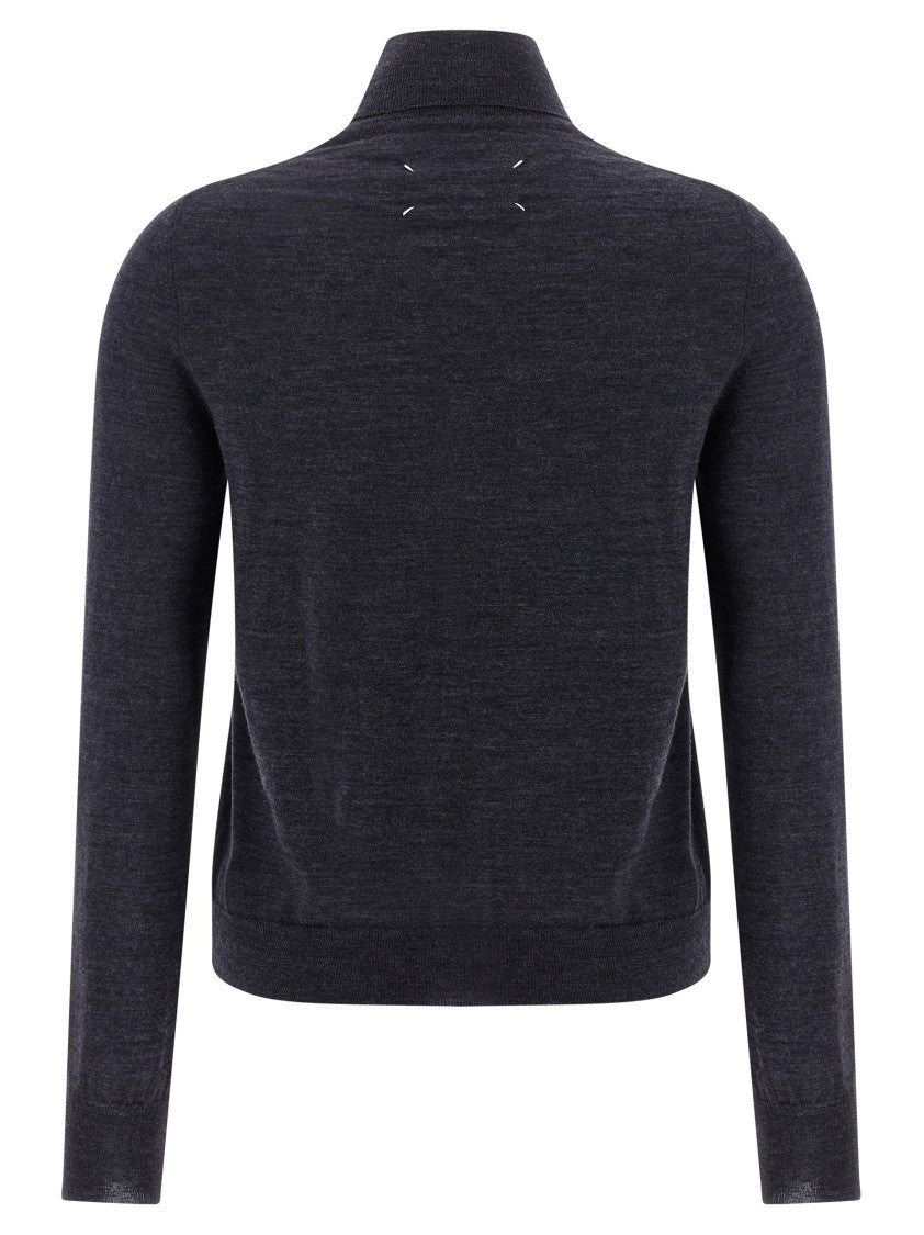 Maison Margiela Wool Turtleneck Sweater