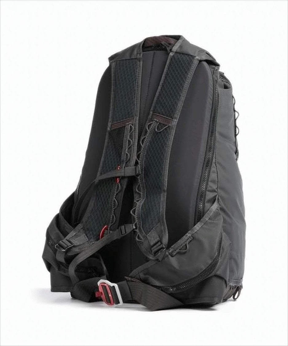 Klattermusen Black Backpack With Adjustable Straps