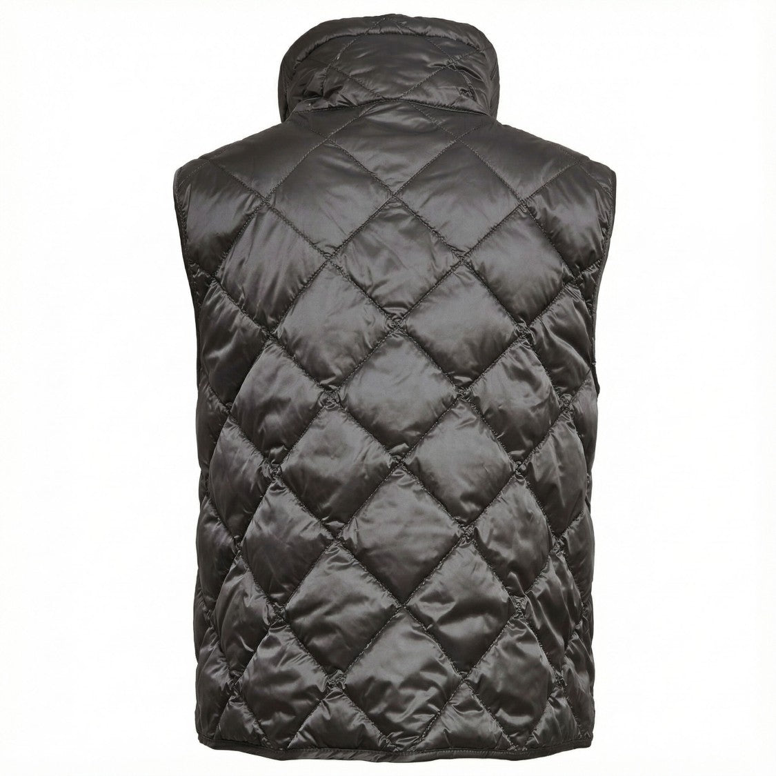 Max Mara Tregic Diamond Quilted Hooded Knit Vest