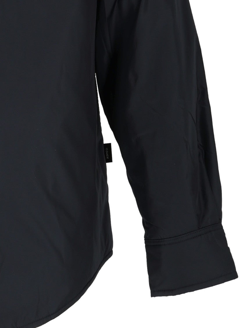 Aspesi Blue 13 Piu Nylon Shirt